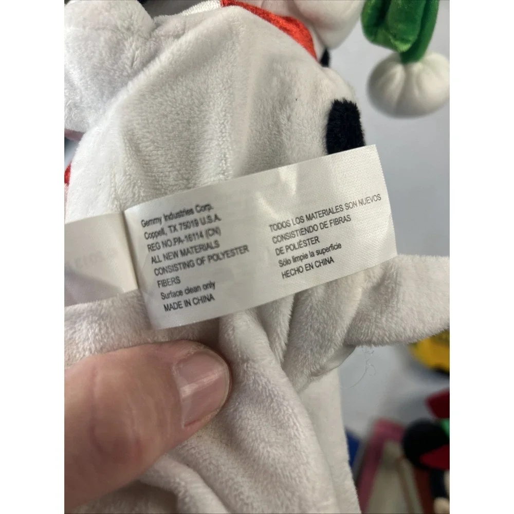 Gemmy Snoopy Christmas Santa Musical Peanuts Side Stepper Dancing Plush 2013